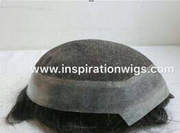 Swiss lace with pu arround