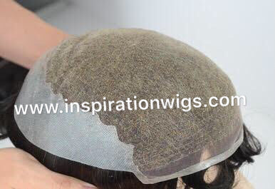 Q6 Swiss Lace Toupee, Size: 6x8;,6x9;7x9;8x10