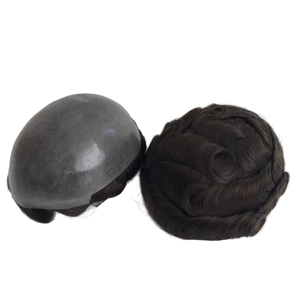 V loop Thin Skin Toupee