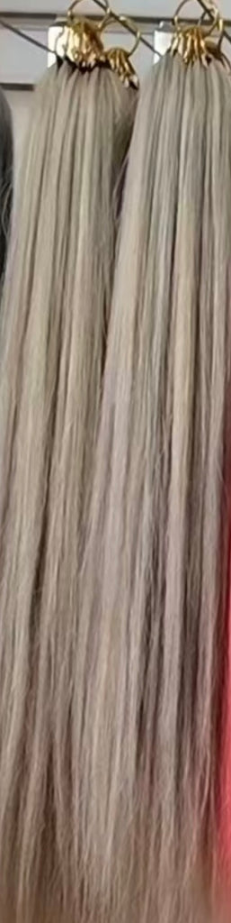 40 pieces Feather Hair Extensions-Real Human Hair, Invisible Knots