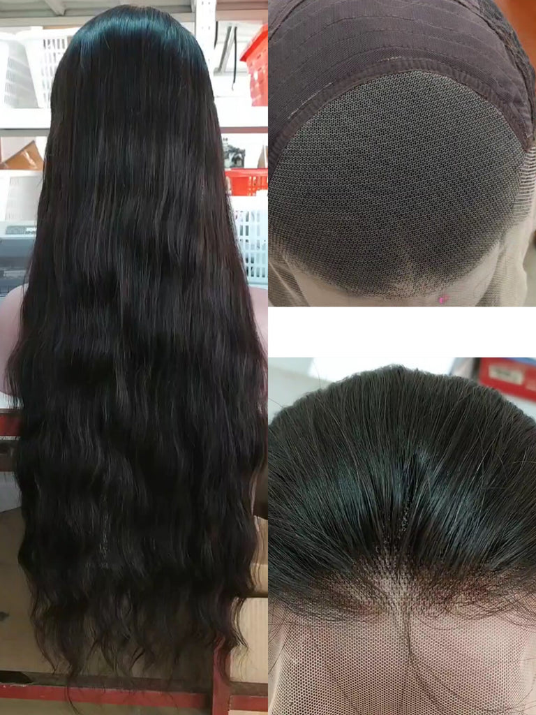 30inch Lace Front Wig/natural weave / 6X13 inch Lace / 100% Human Hair