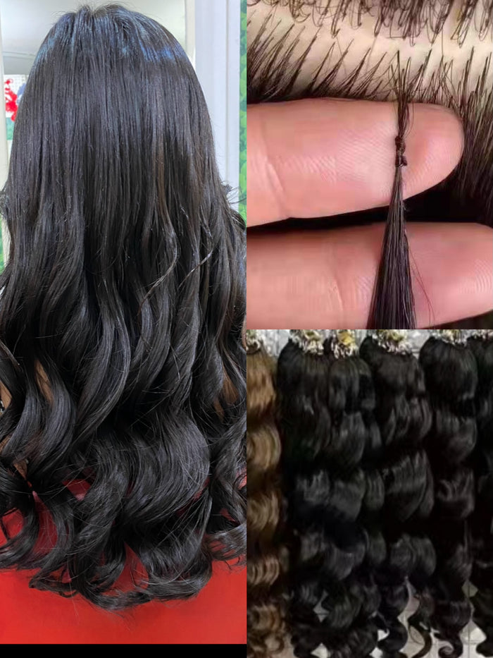 40pcs 18inch Feather Hair Extension/wholesales/Body wave