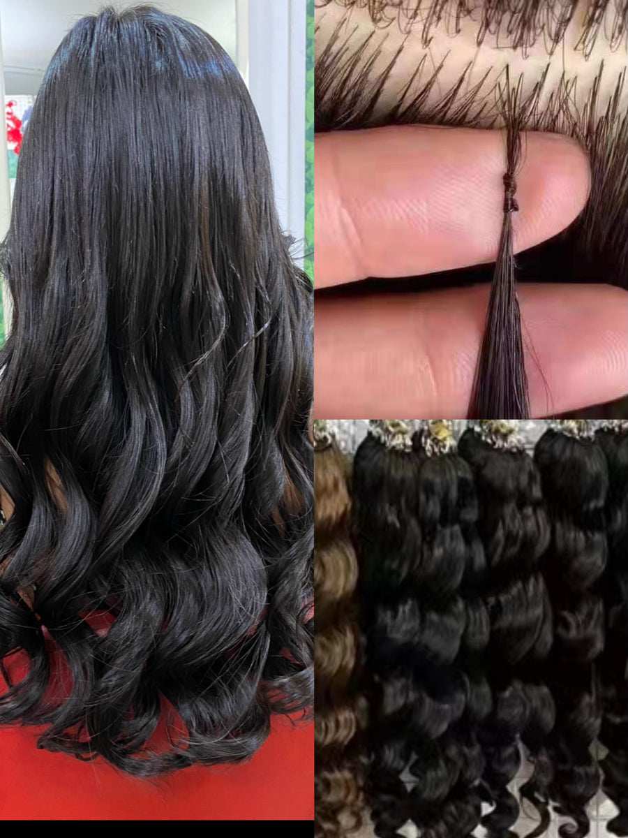 40pcs 18inch Feather Hair Extension/wholesales/Body wave