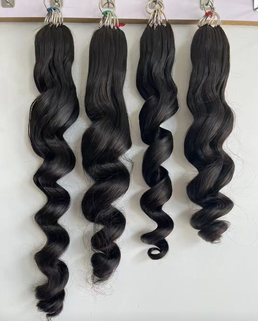 40pcs 18inch Feather Hair Extension/wholesales/Body wave
